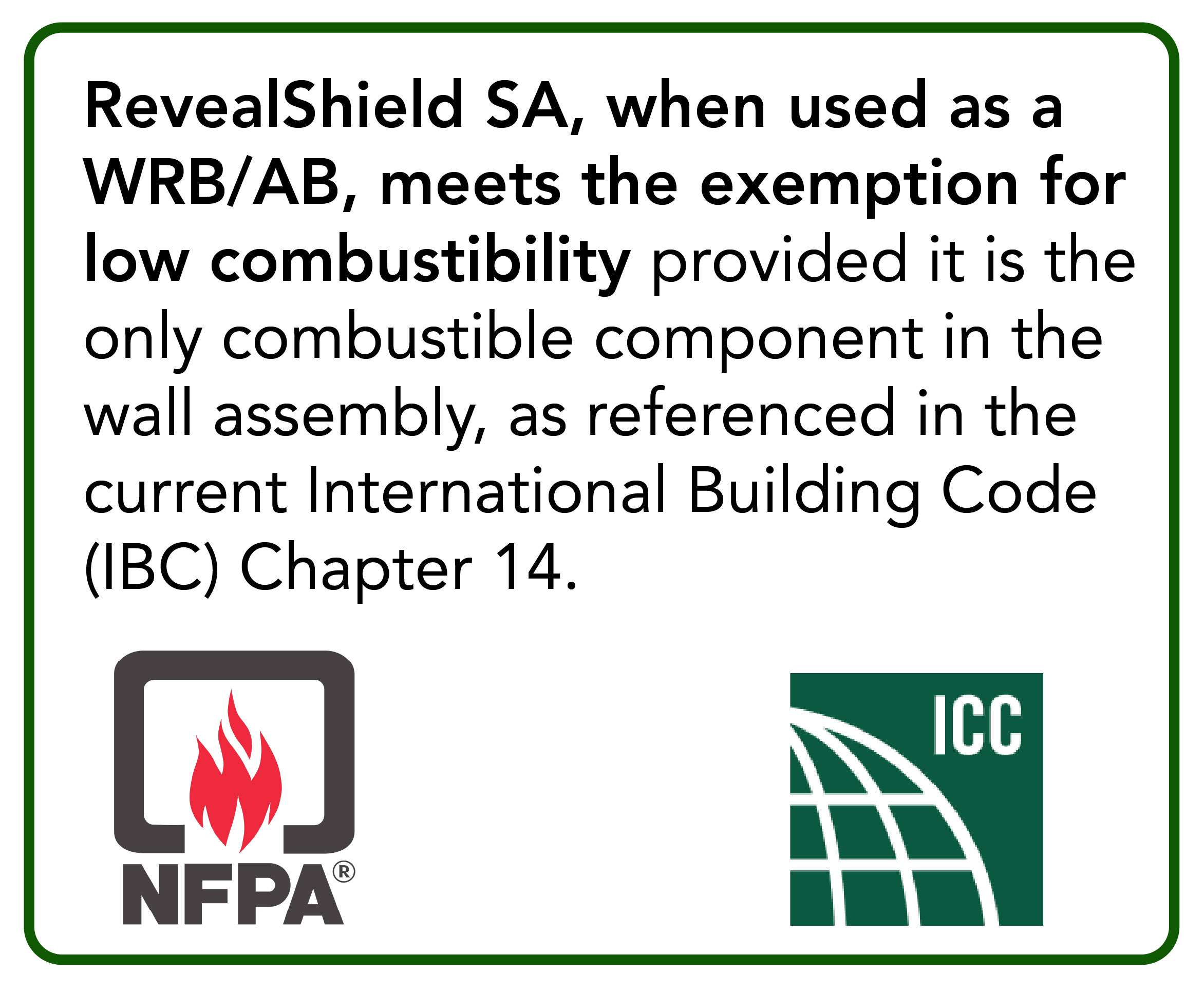 RevealShield SA ICC NFPA Badge